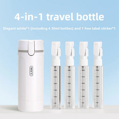 4-in-1 Travel Dispensing Bottle