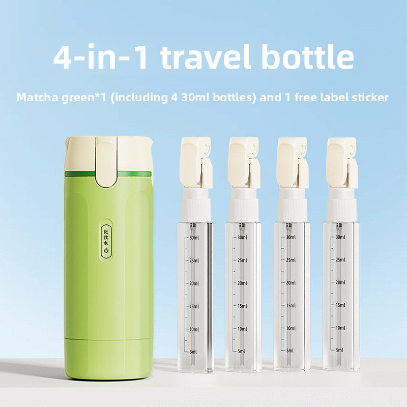 4-in-1 Travel Dispensing Bottle