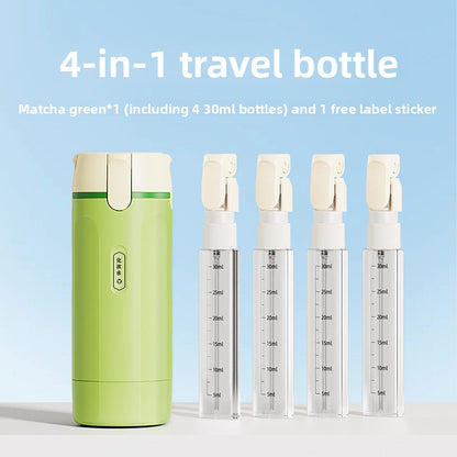4-in-1 Travel Dispensing Bottle